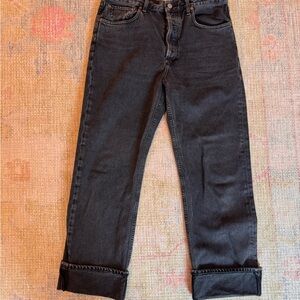 AGOLDE Fran Cuffed Jeans